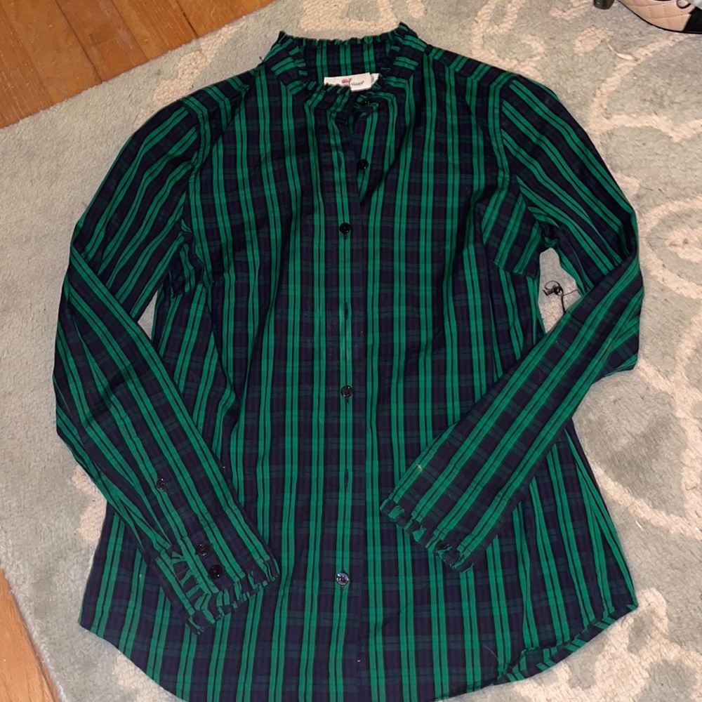 Plaid button down - Picture 2 of 4